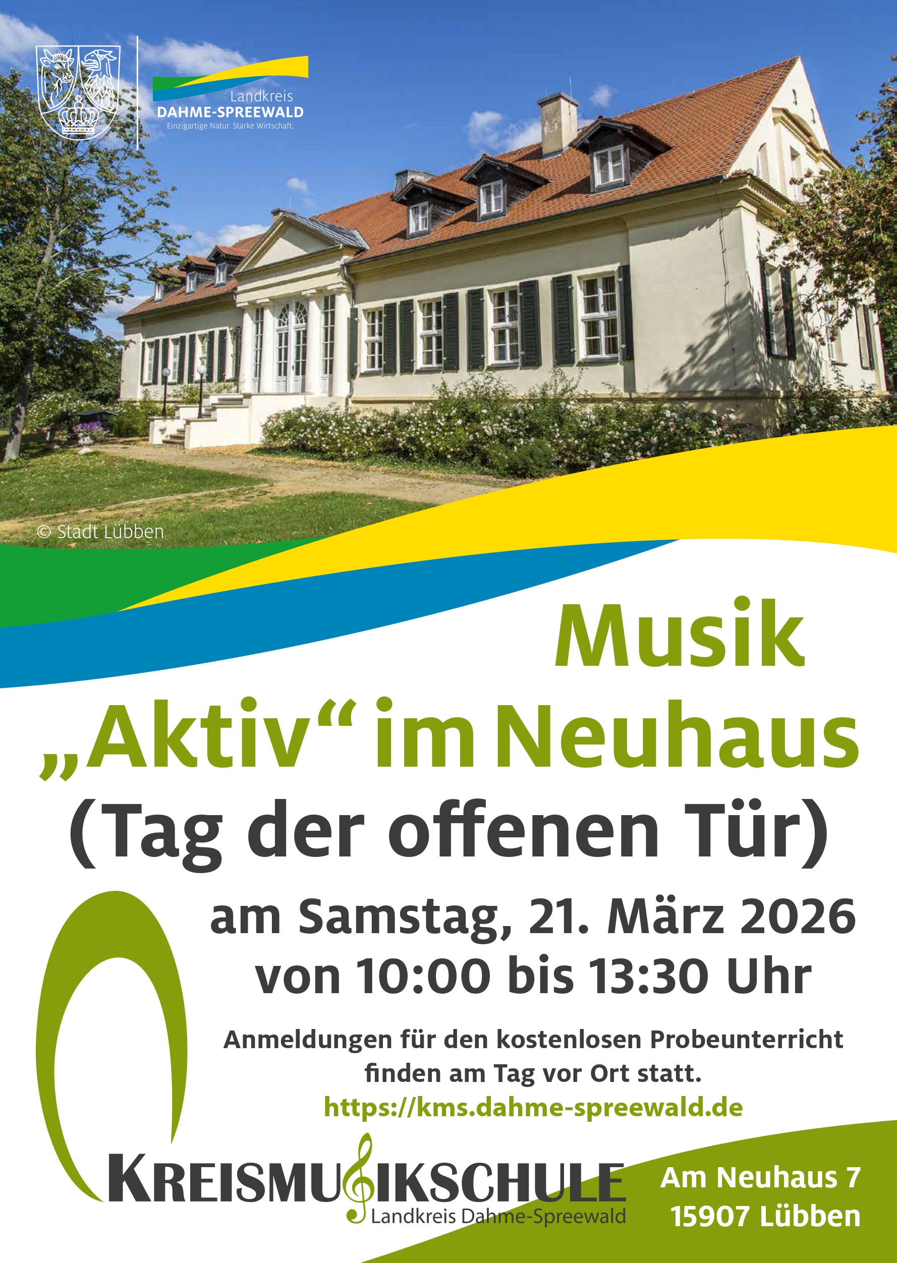 plakat tag der offenen tür ln 26